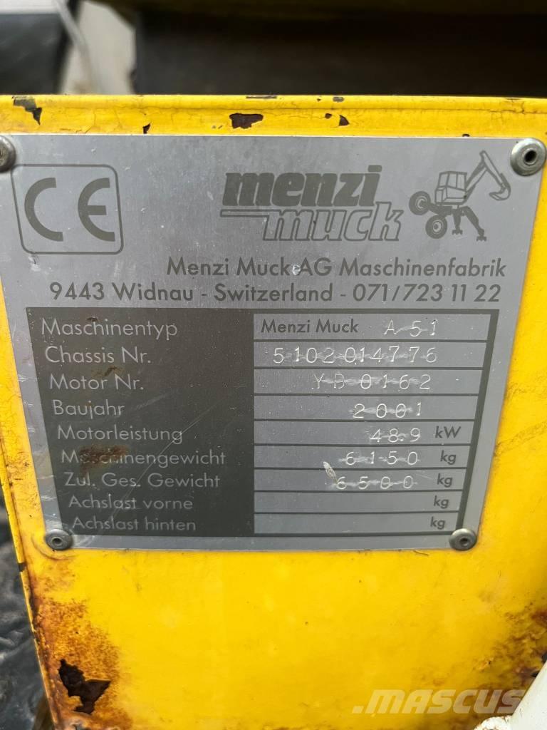 Menzi Muck A51 Posebni bagri