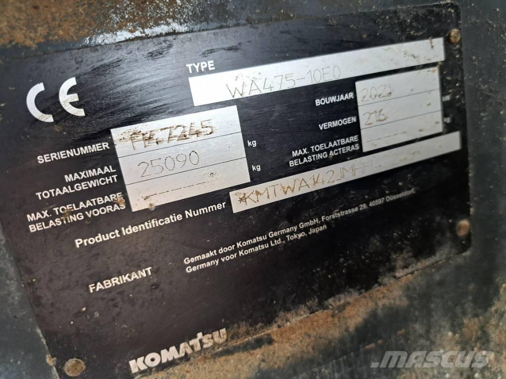 Komatsu WA475-10E0 Kolesni nakladalci