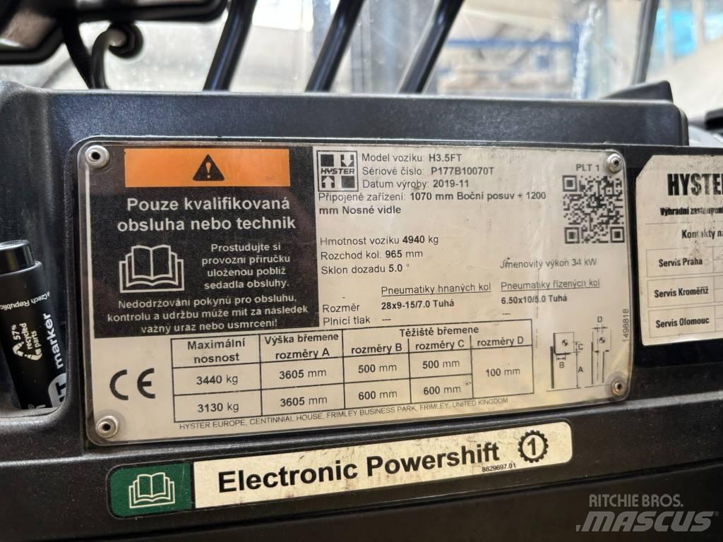 Hyster H3.5FT Dizelski viličarji