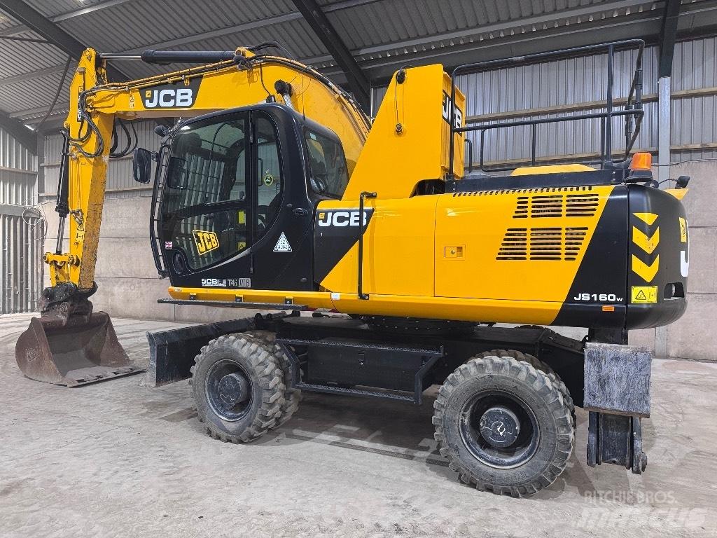 JCB JS 160 W Bagri za prekladanje primarnih/sekundarnih surovin