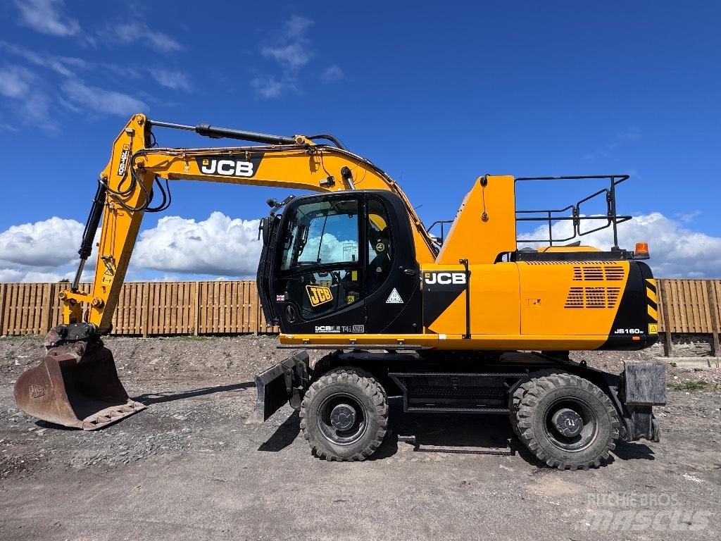 JCB JS 160 W Bagri za prekladanje primarnih/sekundarnih surovin