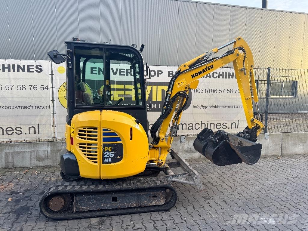 Komatsu PC 26 MR-3 Mini bagri <7t