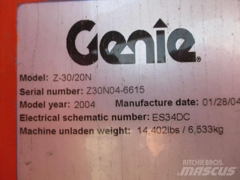 Genie Z 30/20 N Zglobne dvižne ploščadi