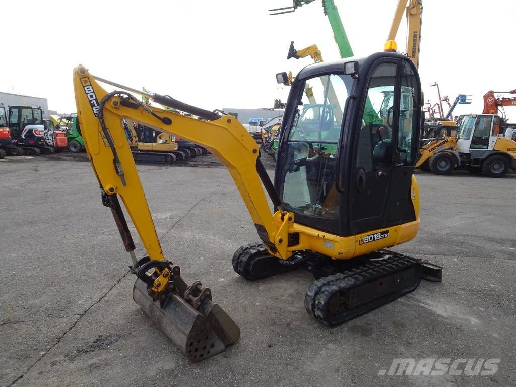 JCB 8018 Mini bagri <7t