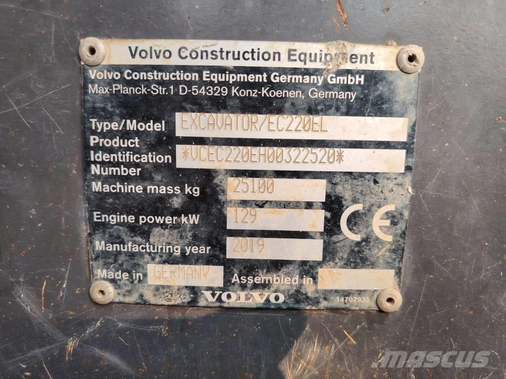 Volvo EC 220 E Bagri goseničarji