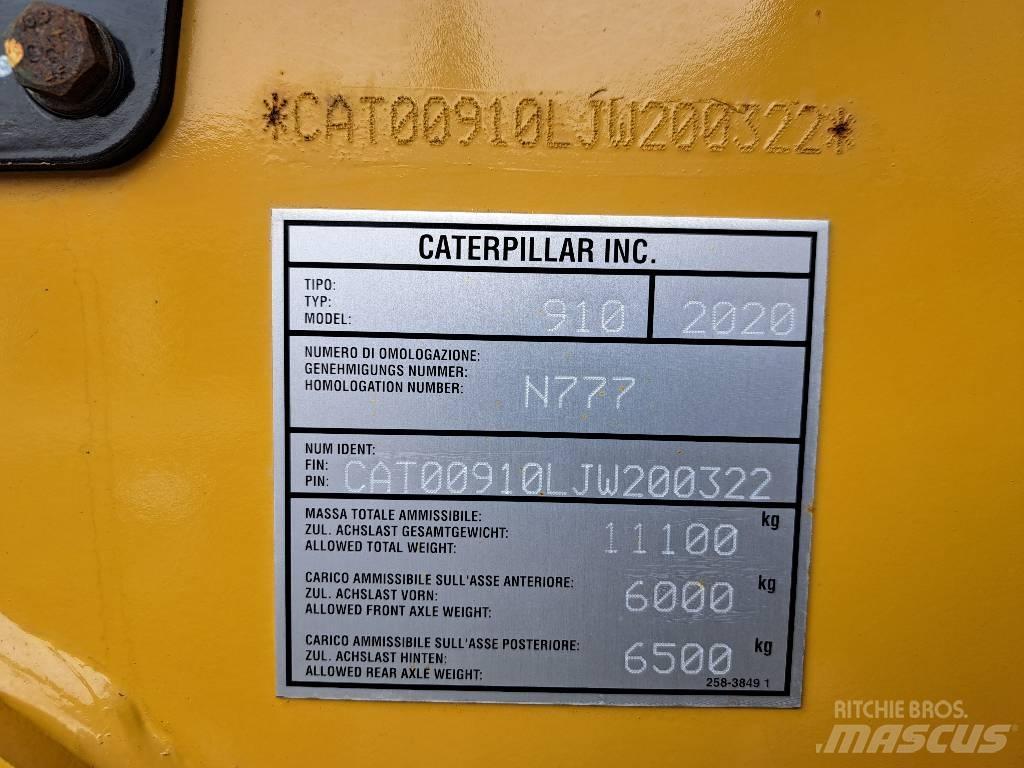 CAT 910 Kolesni nakladalci