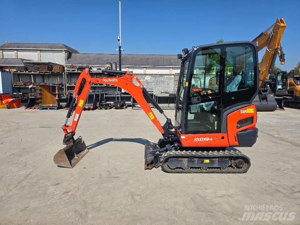Kubota KX 019-4 Mini bagri <7t
