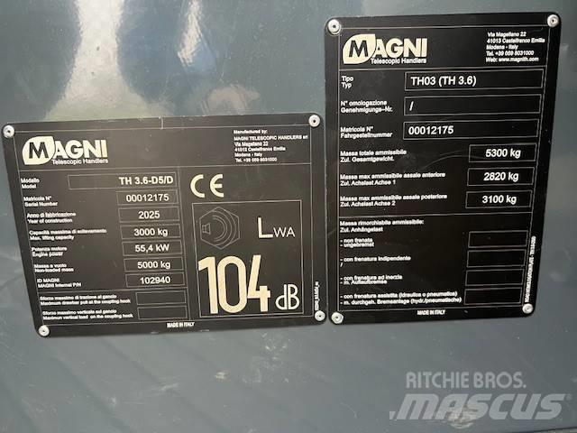 Magni TH 3.6 Teleskopski viličarji