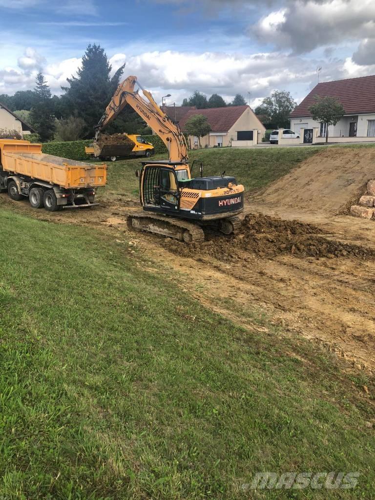 Hyundai R180LC-9A Bagri goseničarji