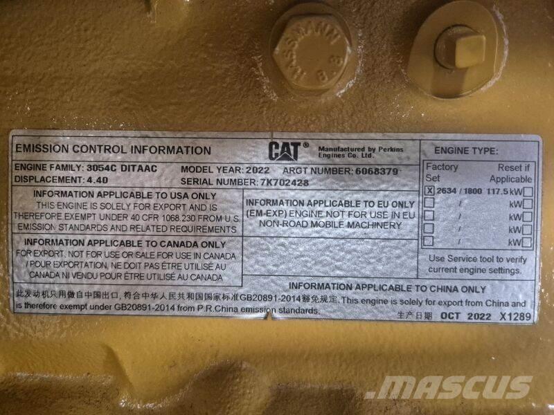 CAT 3054C DITAAC Motorji