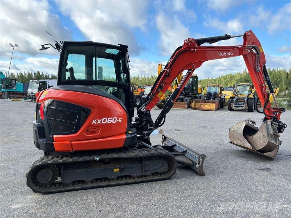 Kubota KX060-5 Mini bagri <7t