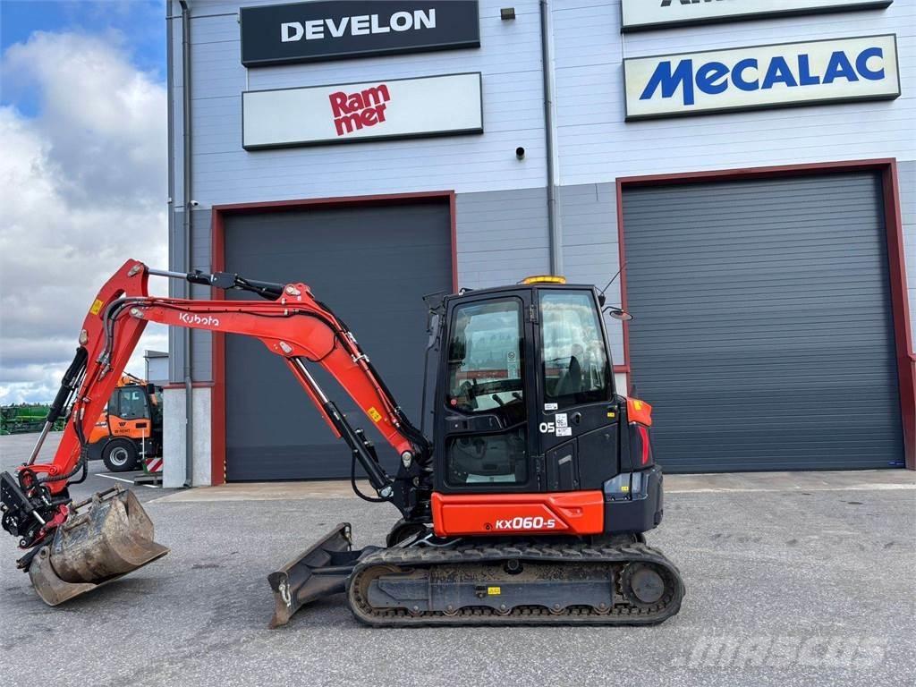 Kubota KX060-5 Mini bagri <7t