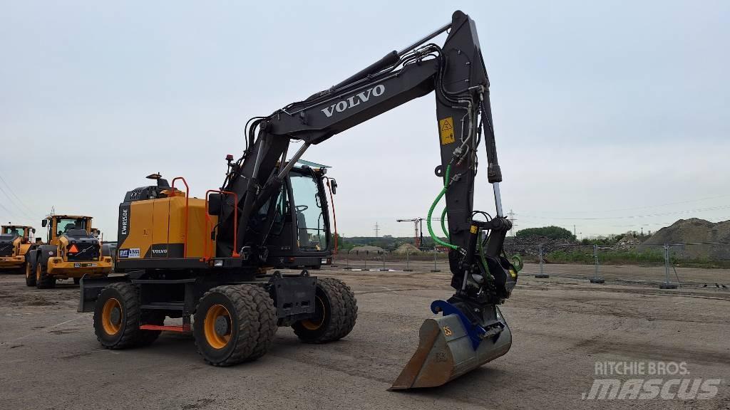 Volvo EWR 150 Bagri na kolesih