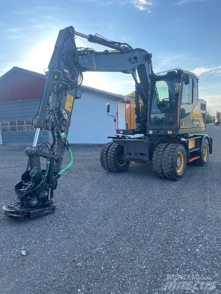 Volvo EWR 150 E Bagri na kolesih