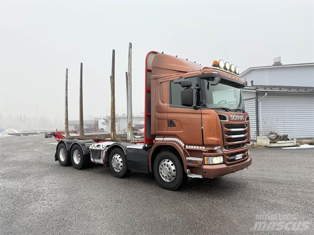 Scania R 730 8X4 Tovornjaki za hlode