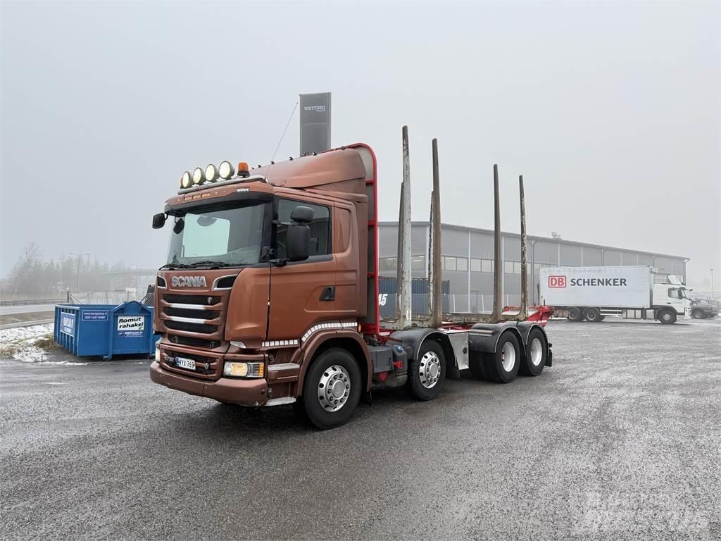 Scania R 730 8X4 Tovornjaki za hlode