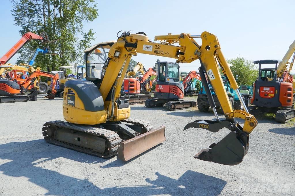 Komatsu PC 30 UU-5 Mini bagri <7t