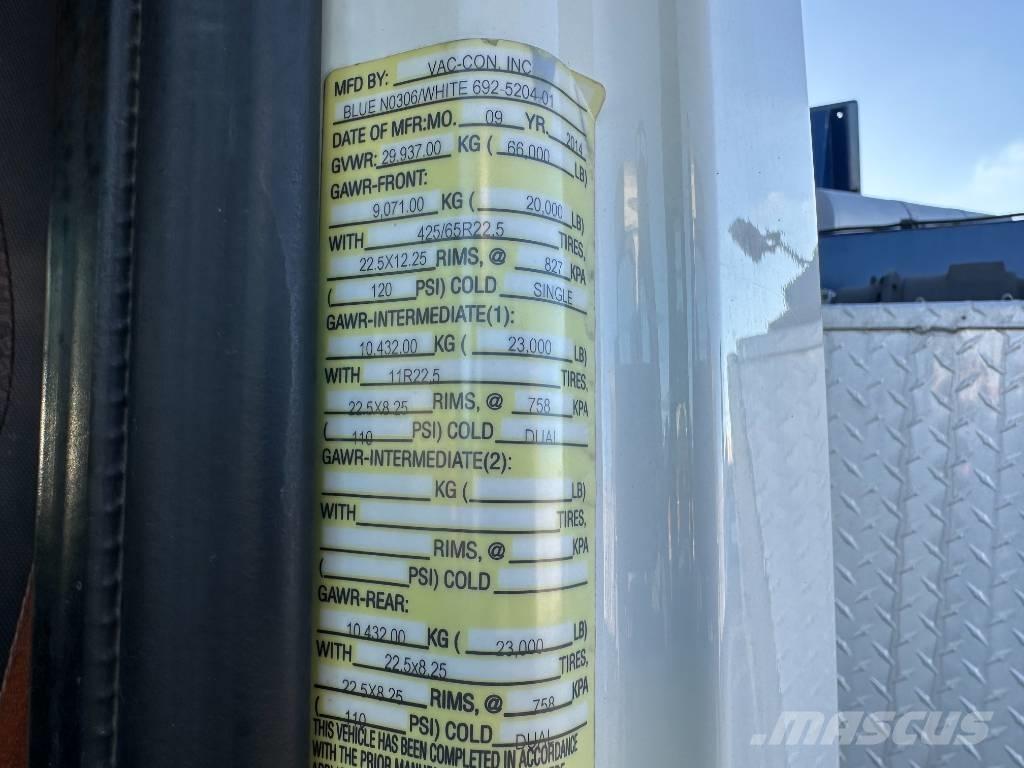 International 7500 Vakuumski tovornjaki