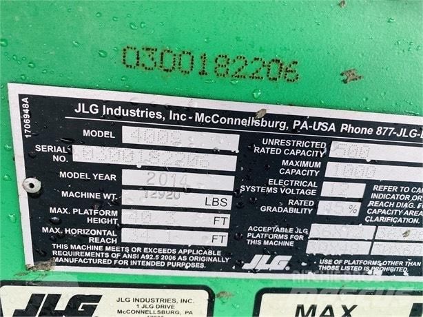 JLG 400 S Teleskopske dvižne ploščadi