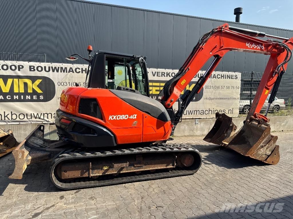 Kubota KX 80-4 Midi bagri 7t – 12t