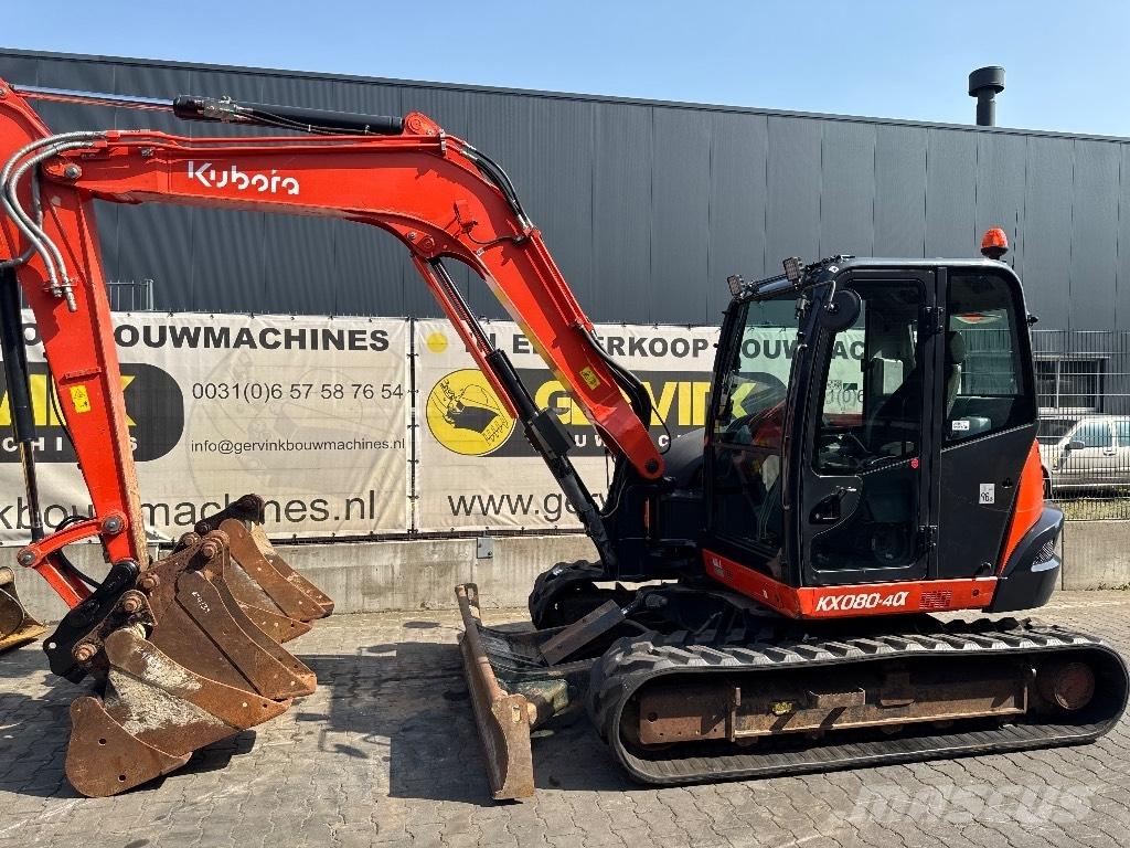 Kubota KX 80-4 Midi bagri 7t – 12t