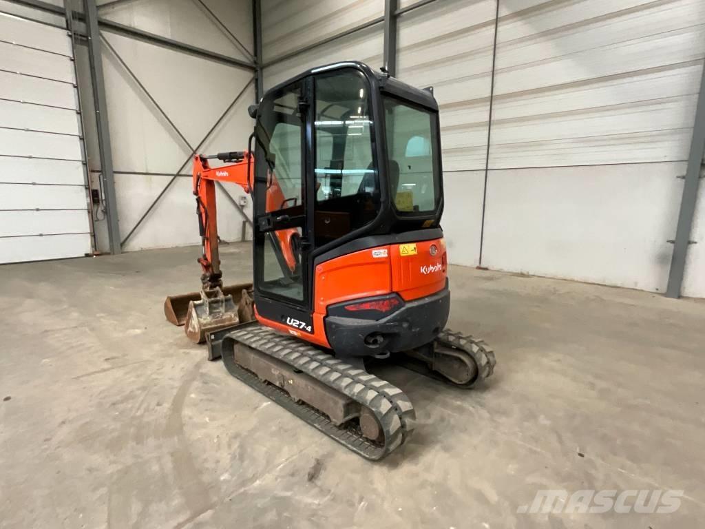Kubota U 27-4 Mini bagri <7t