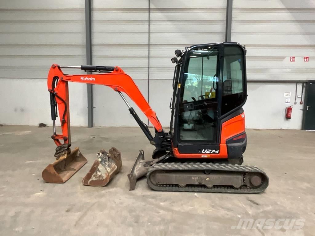 Kubota U 27-4 Mini bagri <7t