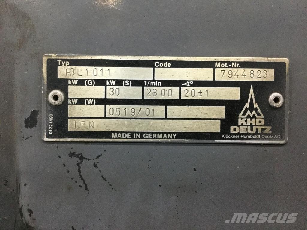 Deutz F3L1011 USED Motorji
