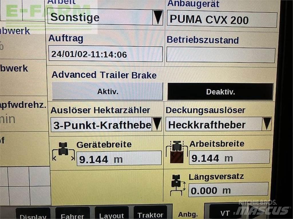Case IH puma 200 Traktorji