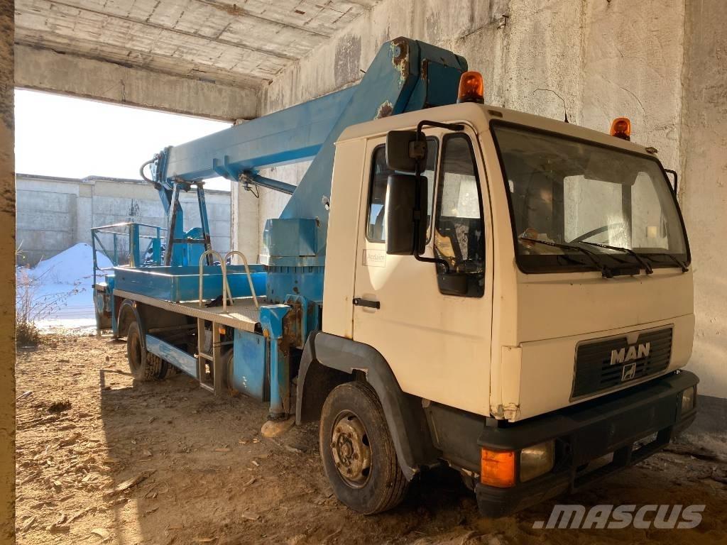 MAN 8.163 Tovornjaki z žerjavom