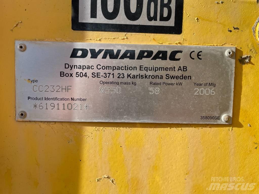 Dynapac CC 232 HF Dvojni valjarji
