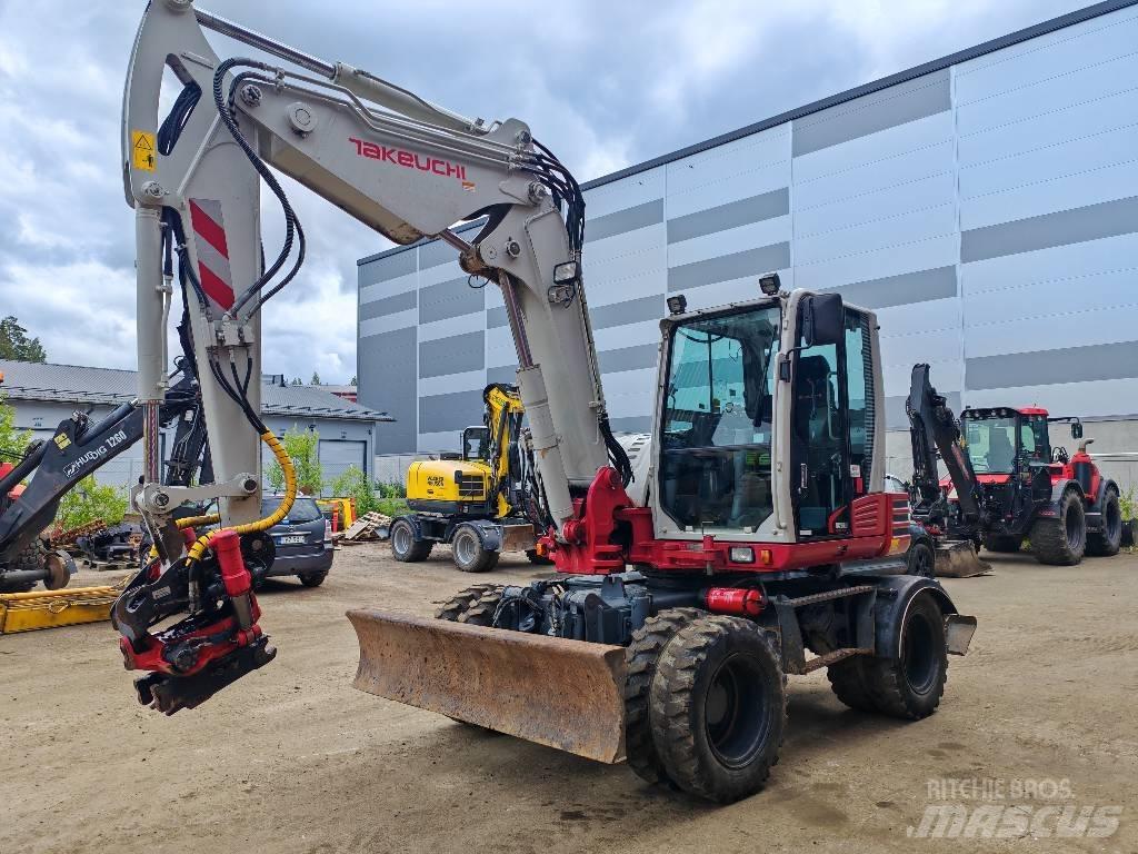 Takeuchi TB295W Bagri na kolesih