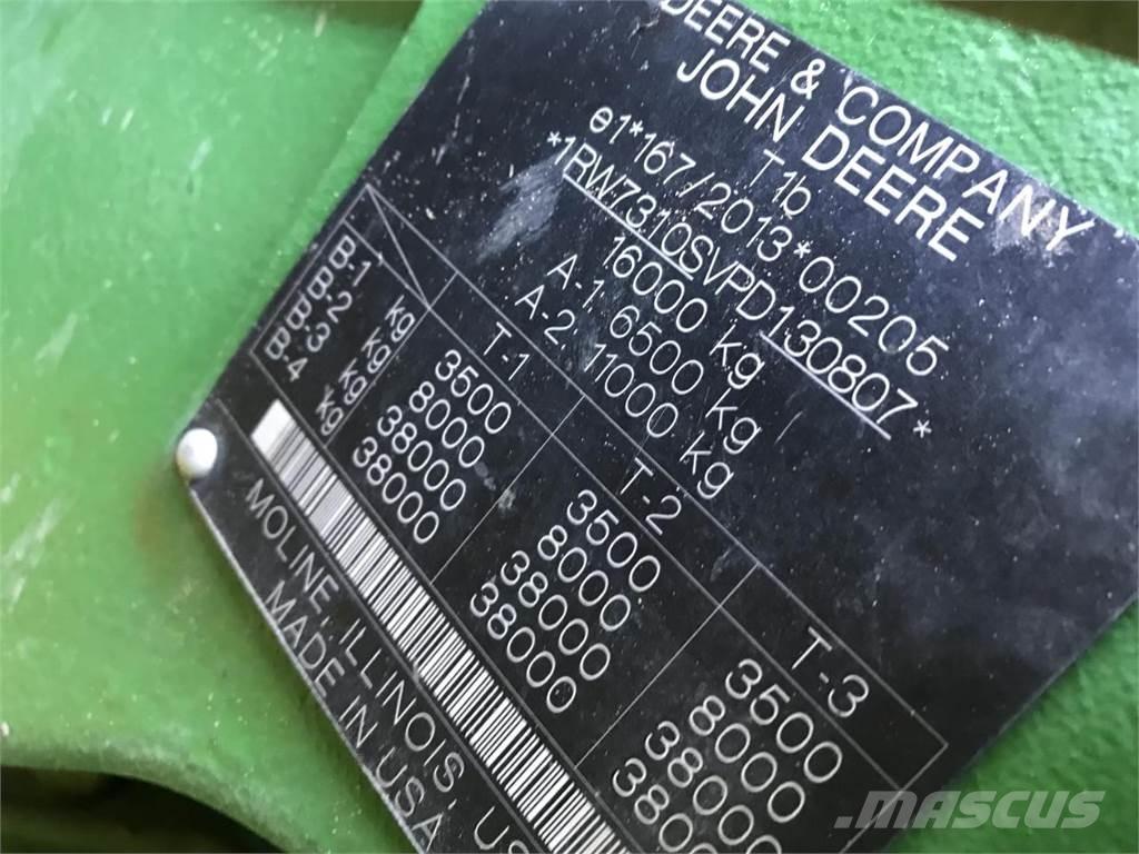 John Deere 7R 310 Traktorji