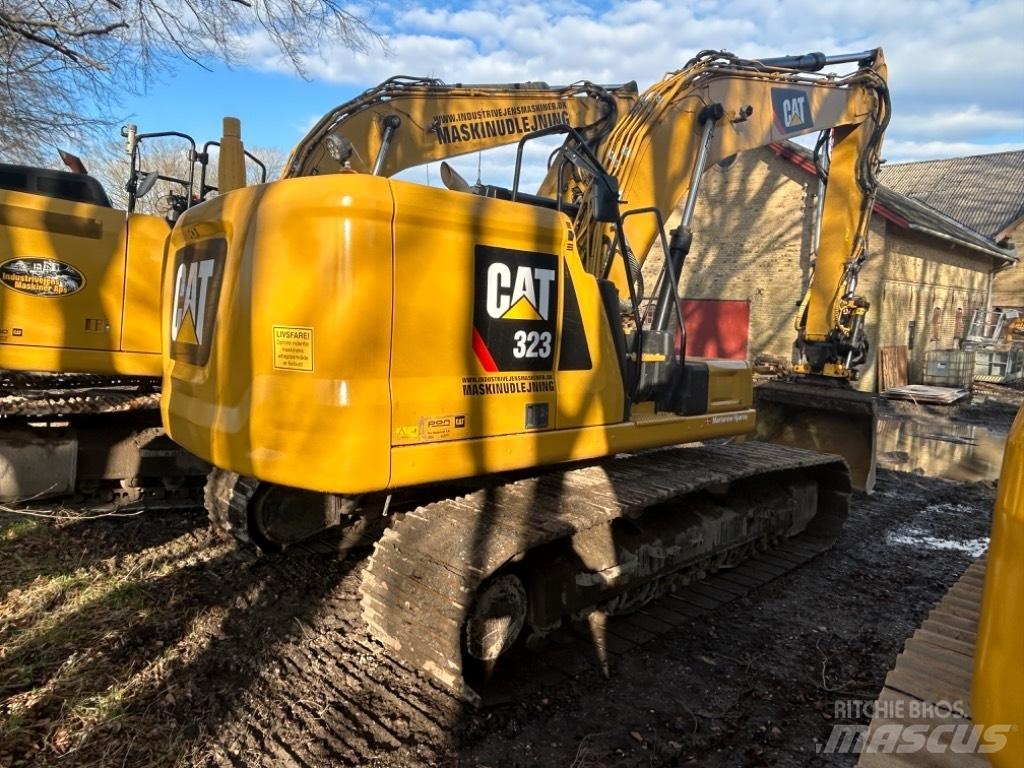 CAT 323 Nextgen Bagri goseničarji
