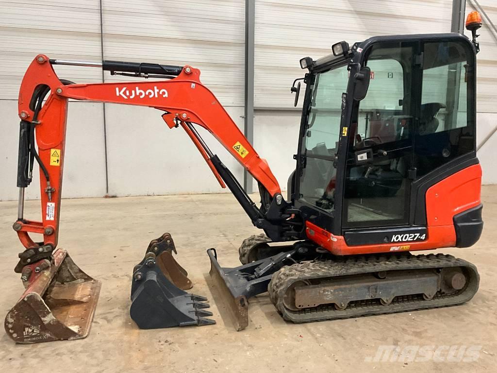 Kubota KX 027-4 Mini bagri <7t