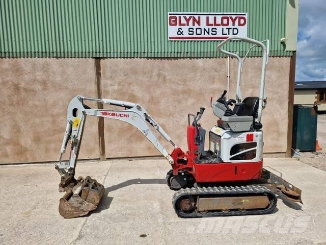 Takeuchi TB 210 R Mini bagri <7t