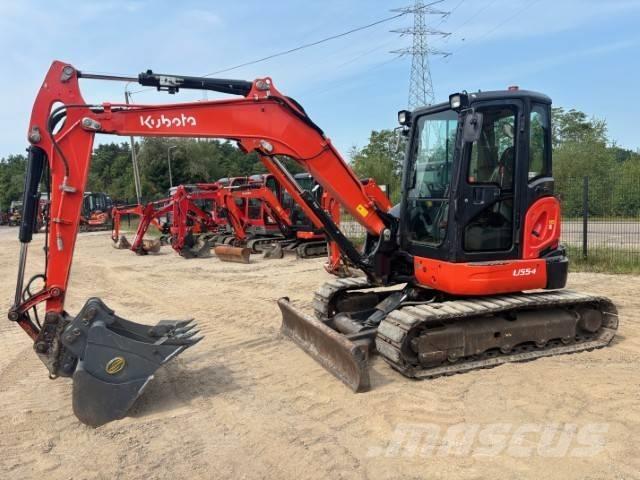 Kubota U 55-4 Mini bagri <7t