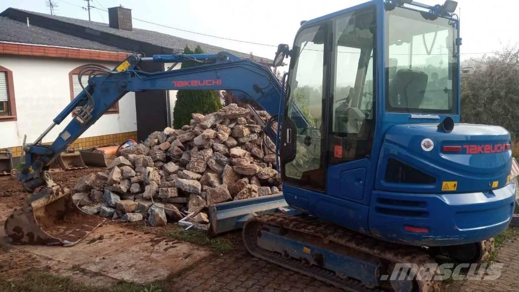 Takeuchi TB 240 Mini bagri <7t