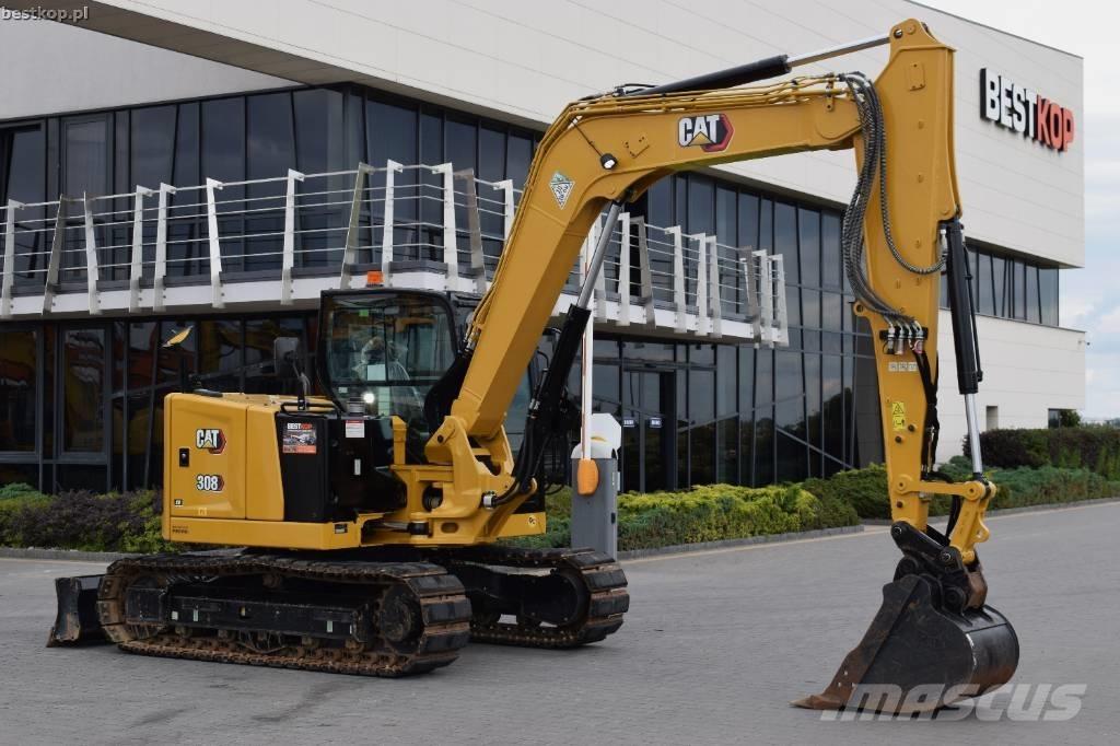 CAT 308 CR Mini bagri <7t