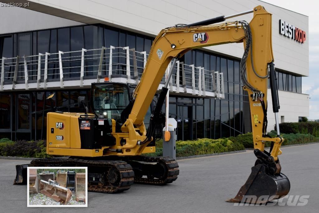 CAT 308 CR Mini bagri <7t