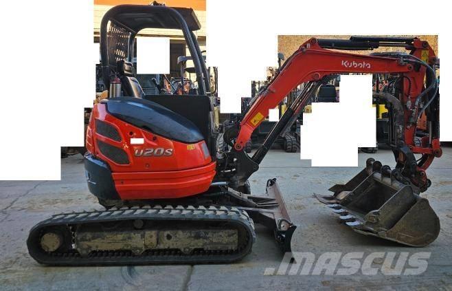 Kubota U 20-3 Mini bagri <7t