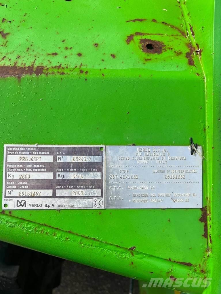 Merlo P26.6 SPT Teleskopski viličarji