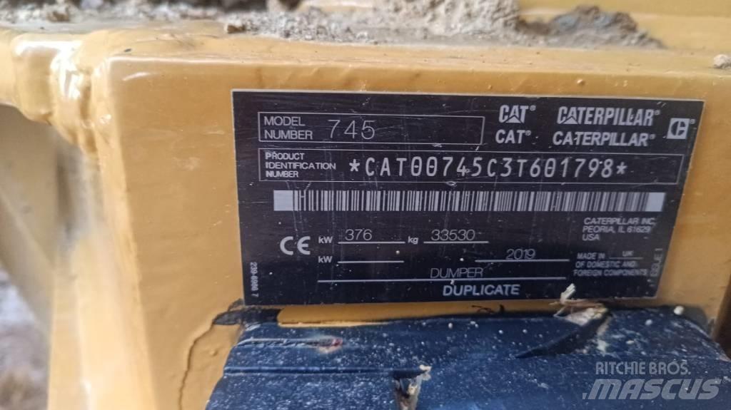 CAT 745 Zglobni demperji