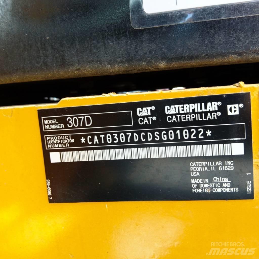 CAT 307D Bagri goseničarji