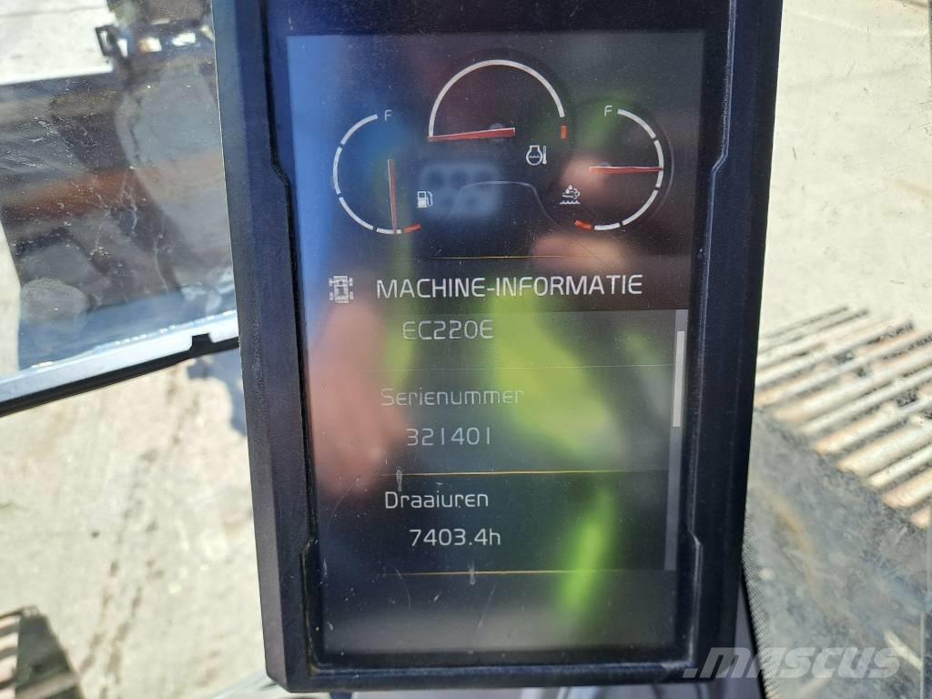 Volvo EC 220 EL Bagri goseničarji
