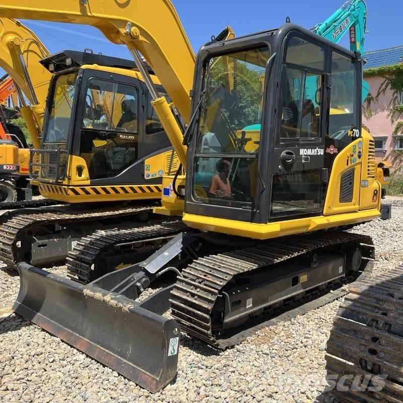 Komatsu PC 70 Bagri goseničarji
