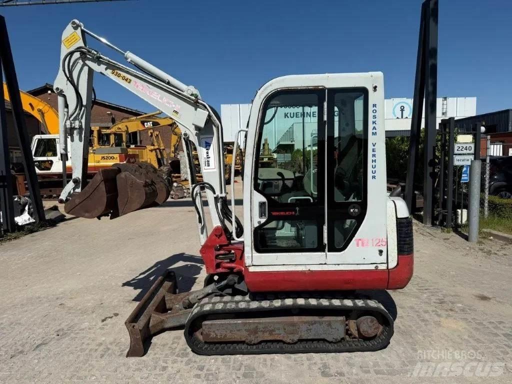 Takeuchi TB125 Mini bagri <7t