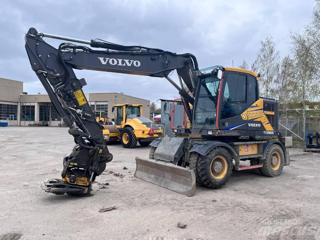 Volvo EWR 170 E Bagri na kolesih