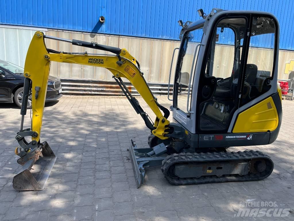 Wacker Neuson ET 18 Mini bagri <7t