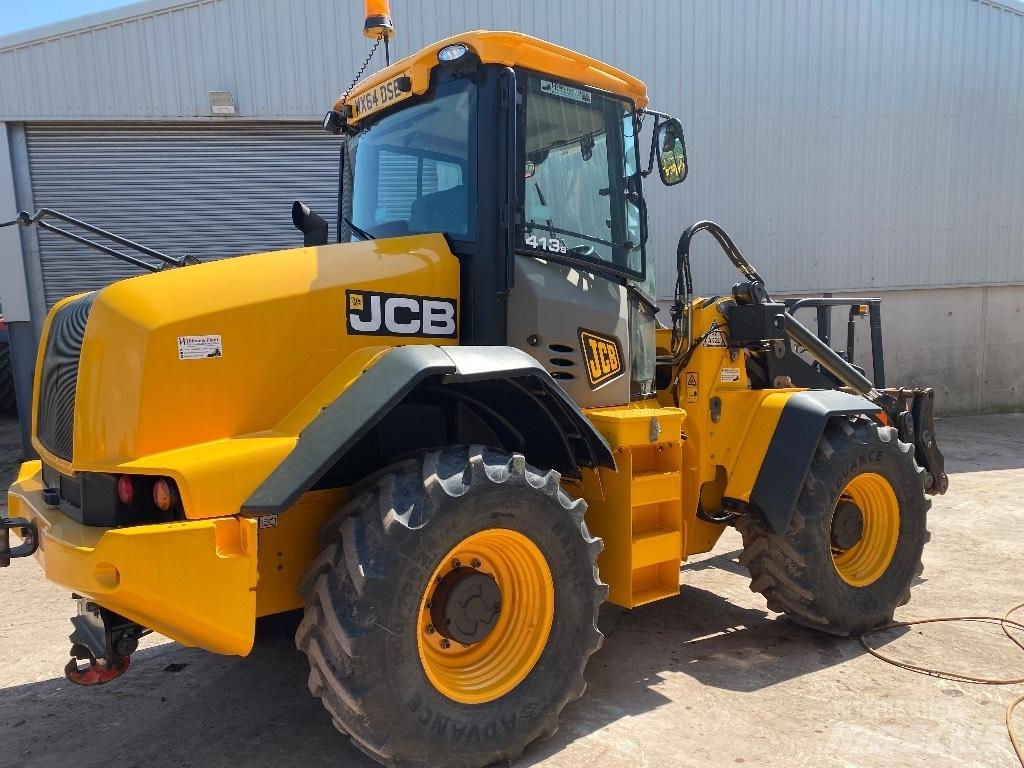 JCB 413 S Kolesni nakladalci